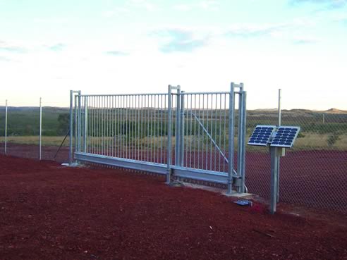 magnetic slide gates