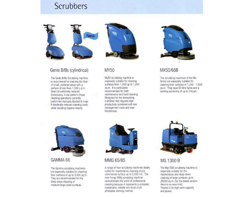 floor cleaning machines