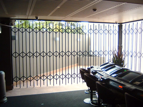 security trellis in gaming area