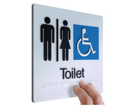 braille signage door sign