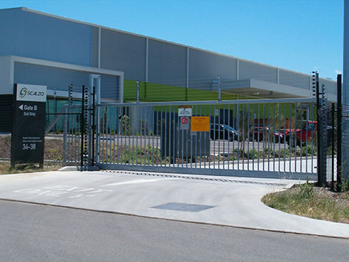magnetic slide gates