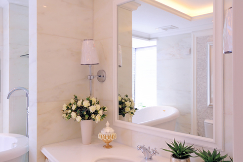 marble interior bathroom