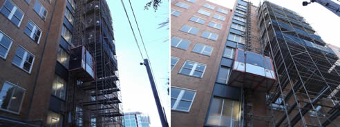 the block sky high