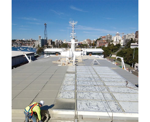 basf waterproofing the spirit of tasmania ship