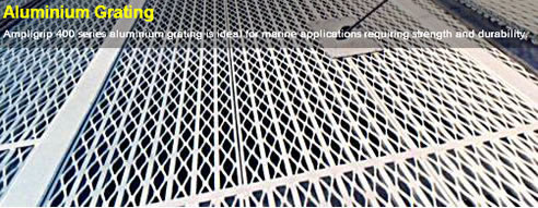 ampligrip aluminium grating