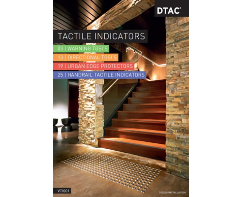 tactile ground surface indicators