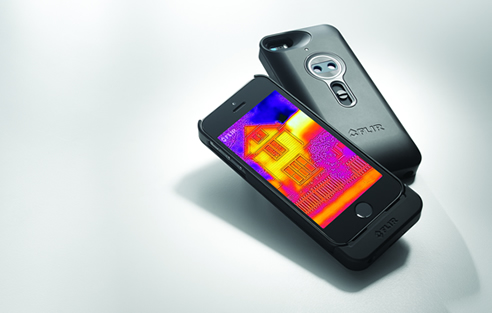 flir iphone thermal imaging camera