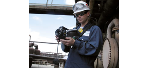 flir gf320 in action
