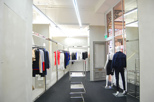 dion lee sydney store lighting
