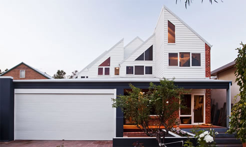 unique second storey extension