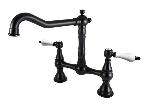 hamptons style tapware matt black