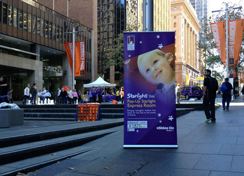 pull up banner