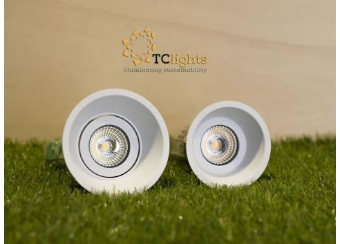 recessed downlights white