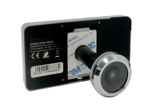digital door viewer lens