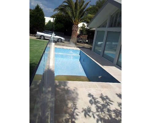 travertine pool paving