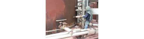 abrasive blasting steel