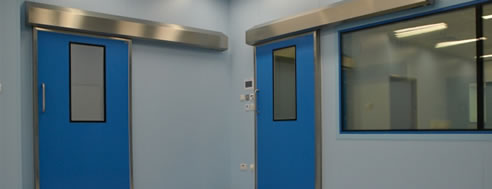 hygienic doors plastic