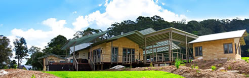 house built with isulating bricks