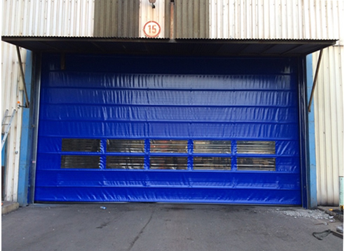 high speed fold up door