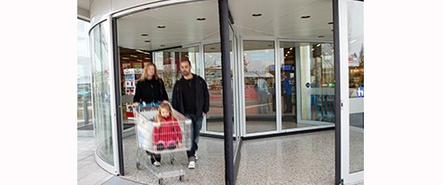 revolving door
