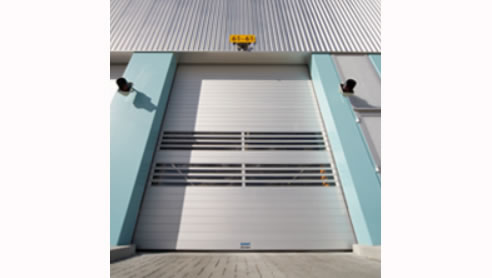curtain door
