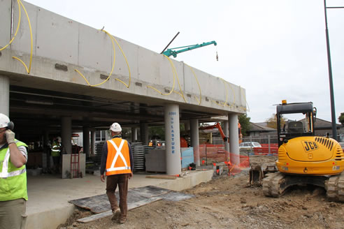structural column construction