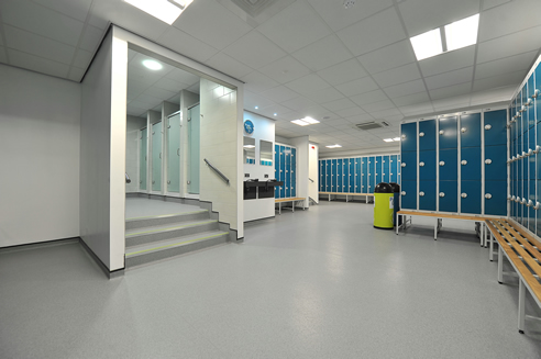 locker room safety floor