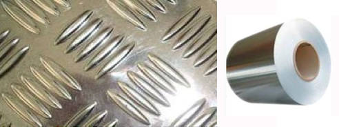 aluminium plate and roll