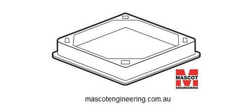 paver infill access cover