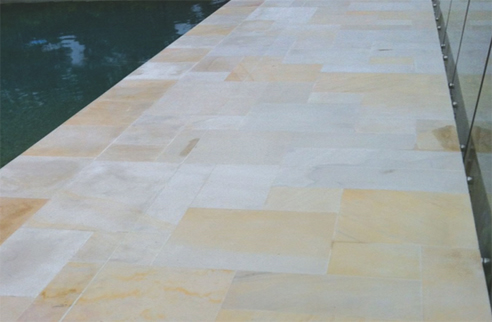 drifting sands sandstone paving