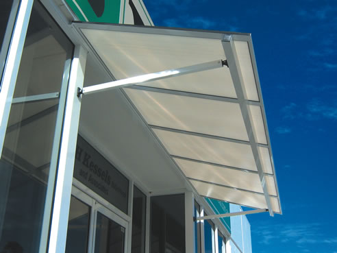 polycarbonate awning