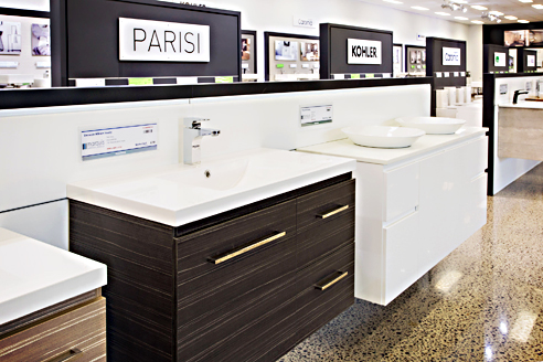 Harvey Norman Slat Panel Display Fitout from Ankor Systems