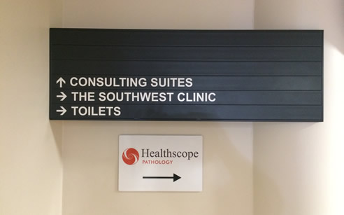 medical signage