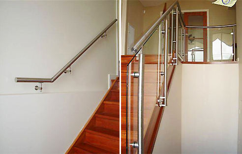 Modular handrail tubing and balustrade fittings from Bridco