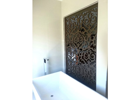 bathroom decorative screen