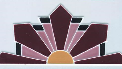 Art Deco Border Wall Tile