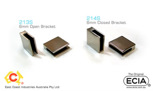 Brackets for Glass