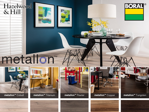 Boral metallon engineered flooring