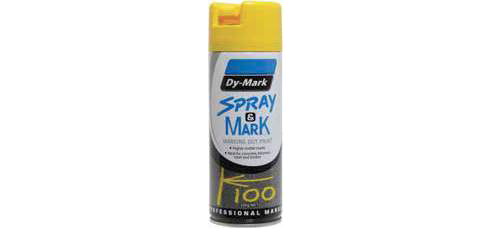 Marking out paint from Dy-Mark