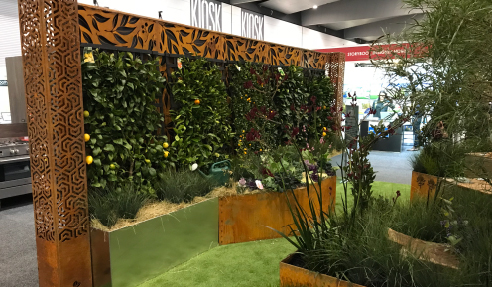 FormBoss Metal Garden Edging at Melbourne Home Show