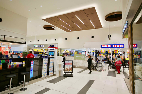 ceiling feature Armada Arndale Shopping Centre