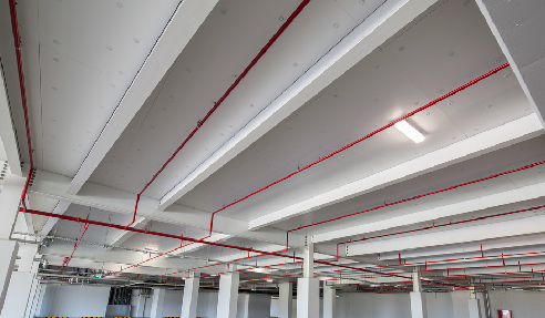 Kooltherm K10 PLUS Soffit Board was used in the Crown Towers Perth car park