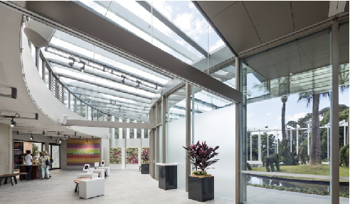 Clear Toughened Louvre Windows for Environmental Performance