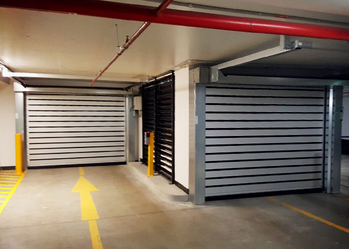 High-Speed Carpark Doors from DMF International