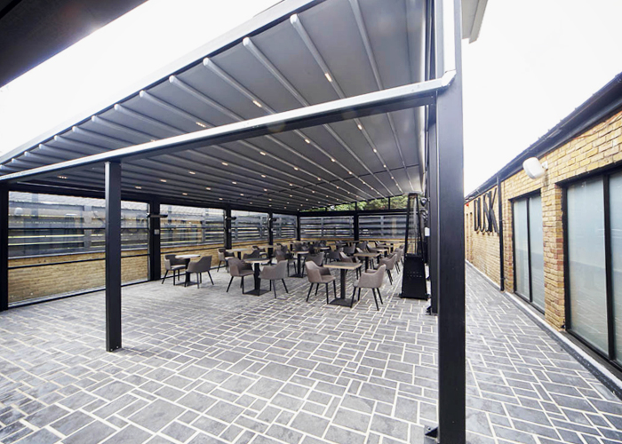 Retractable Fabric Roof Systems from Designer Shade Solutions