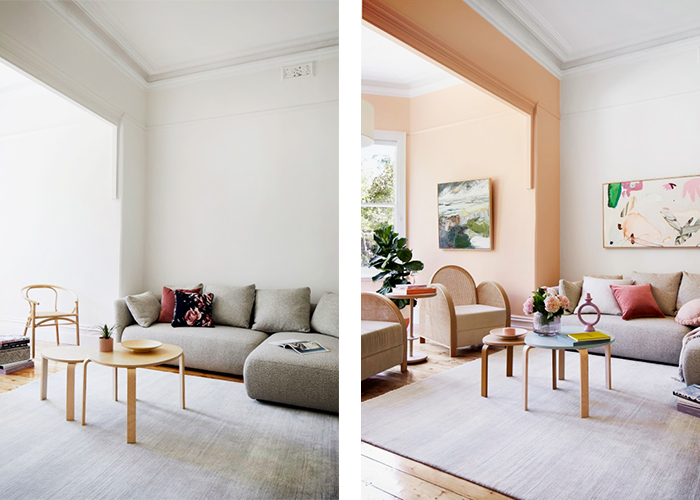 Living Room Paint Colour Styling by Julia Green with Dulux