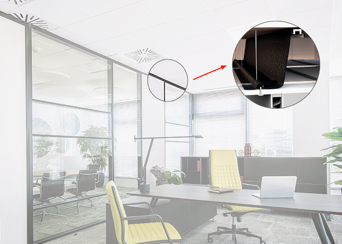 Prevent Noise Transfer in Office Buildings with Pyrotek