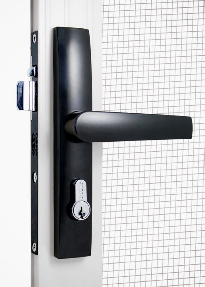 Secure Door Closers for Hinged Doors from Cowdroy