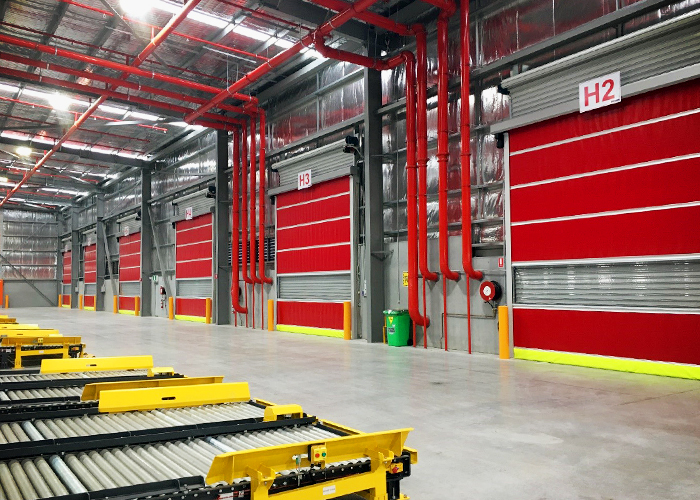High-speed Doors for Logistics & Warehousing from DMF International