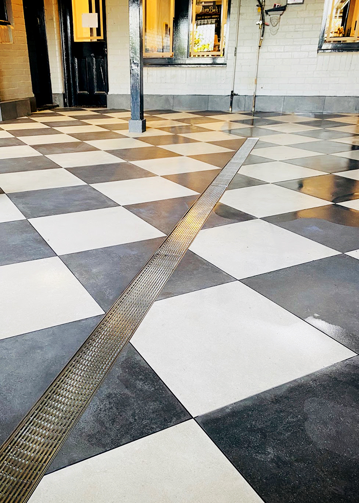 Commercial Floor Renovation for The Kent Hotel with LATICRETE